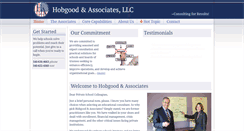 Desktop Screenshot of hobgoodconsulting.com